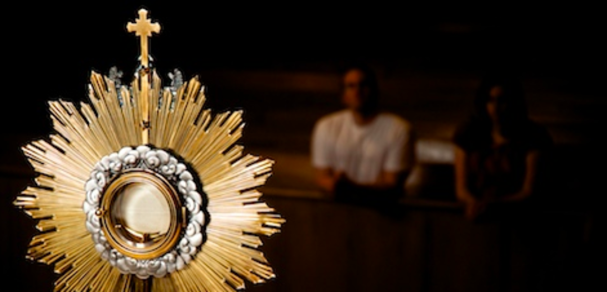 ALONE WITH God (Visit to the Blessed Sacrament)